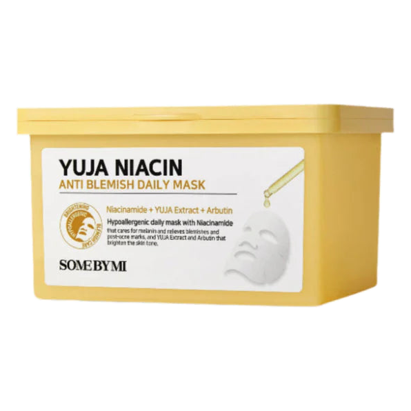 SOME BY MI – Yuja Niacin Anti Blemish Daily Mask 30 Sheets – 370ml
