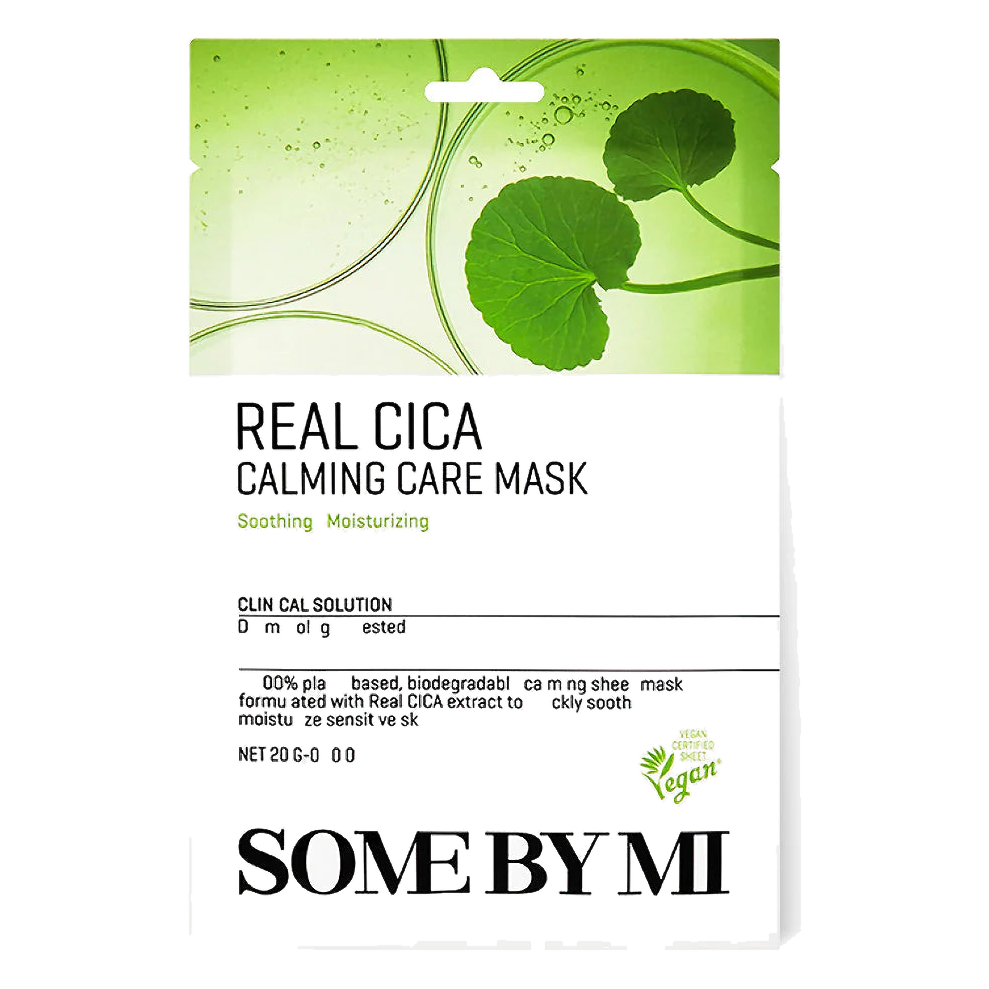 SOME BY MY – Real Cica Calming Care Mask – 20g