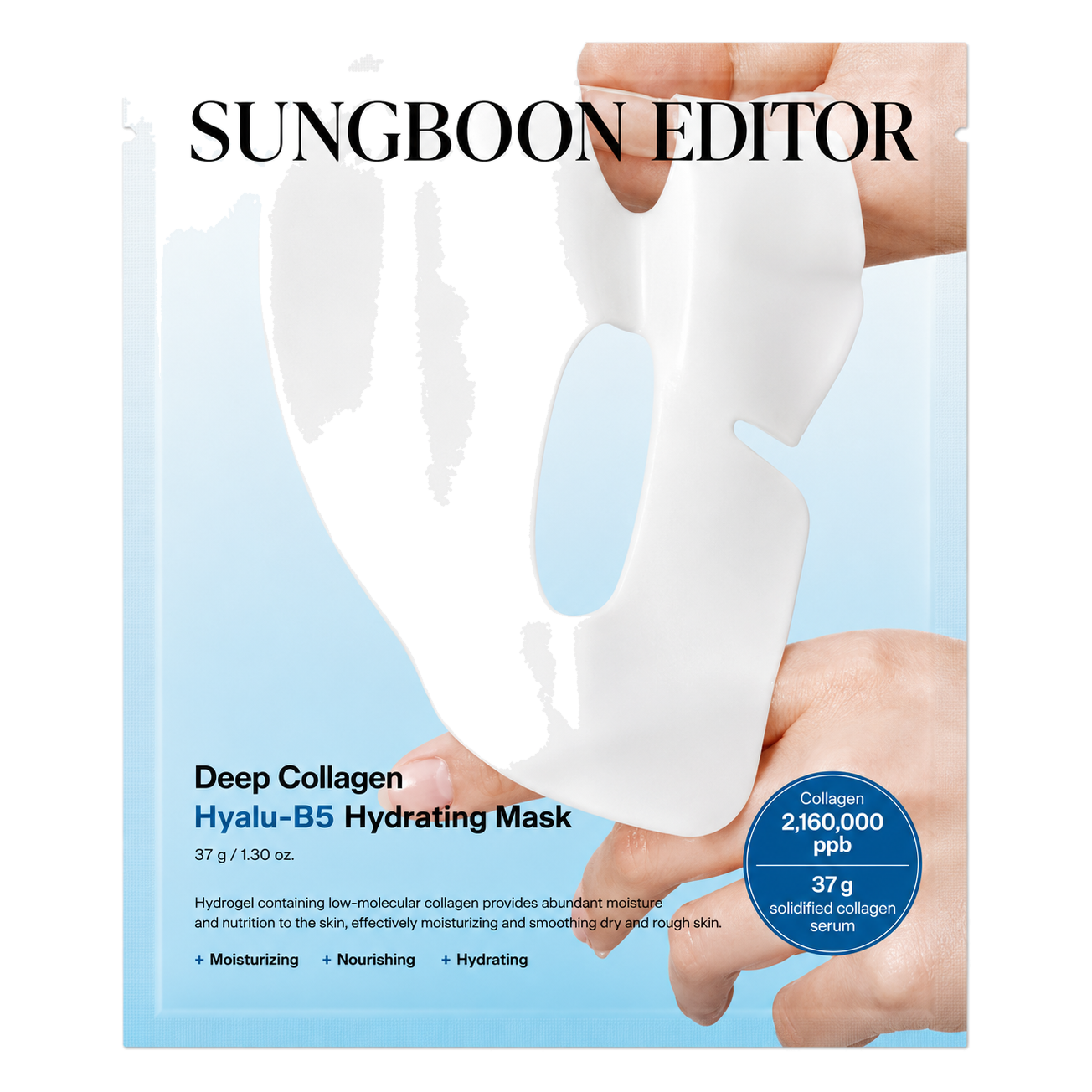 Sungboon Editor – Deep Collagen Hyal-B5 Hydrating Mask, 1 sheet