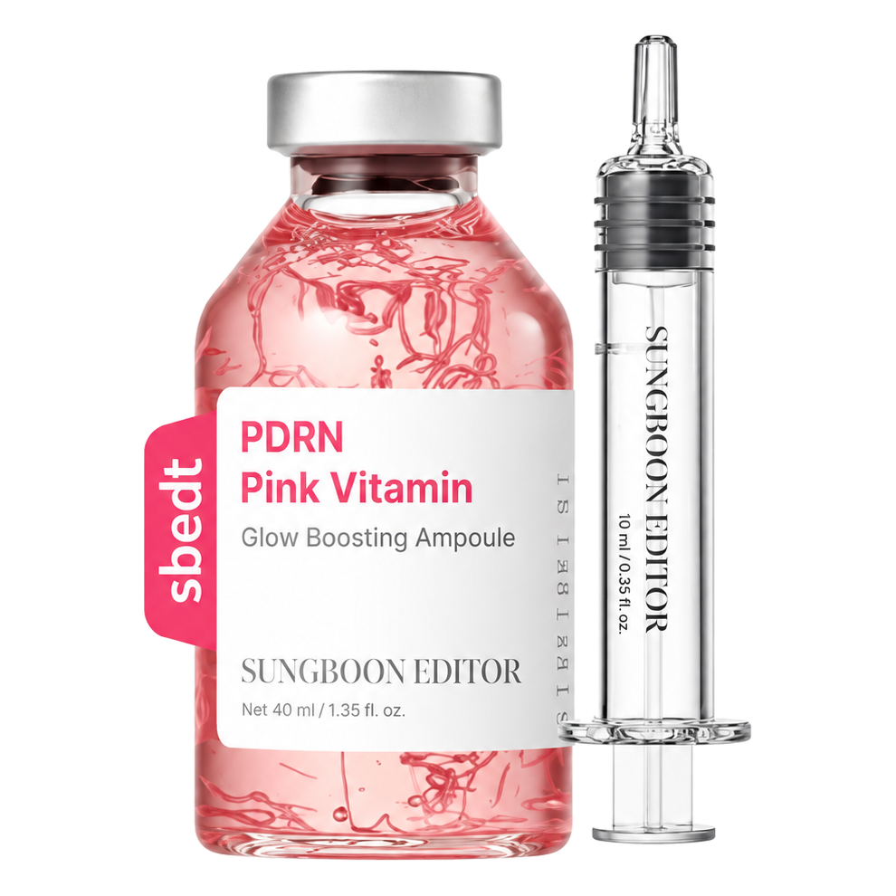 Sungboon Editor – PDRN Pink Vitamin Glow Boosting Ampoule, 40ml