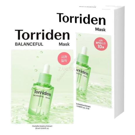 Torriden – Balanceful Cica Mask, 10pcs