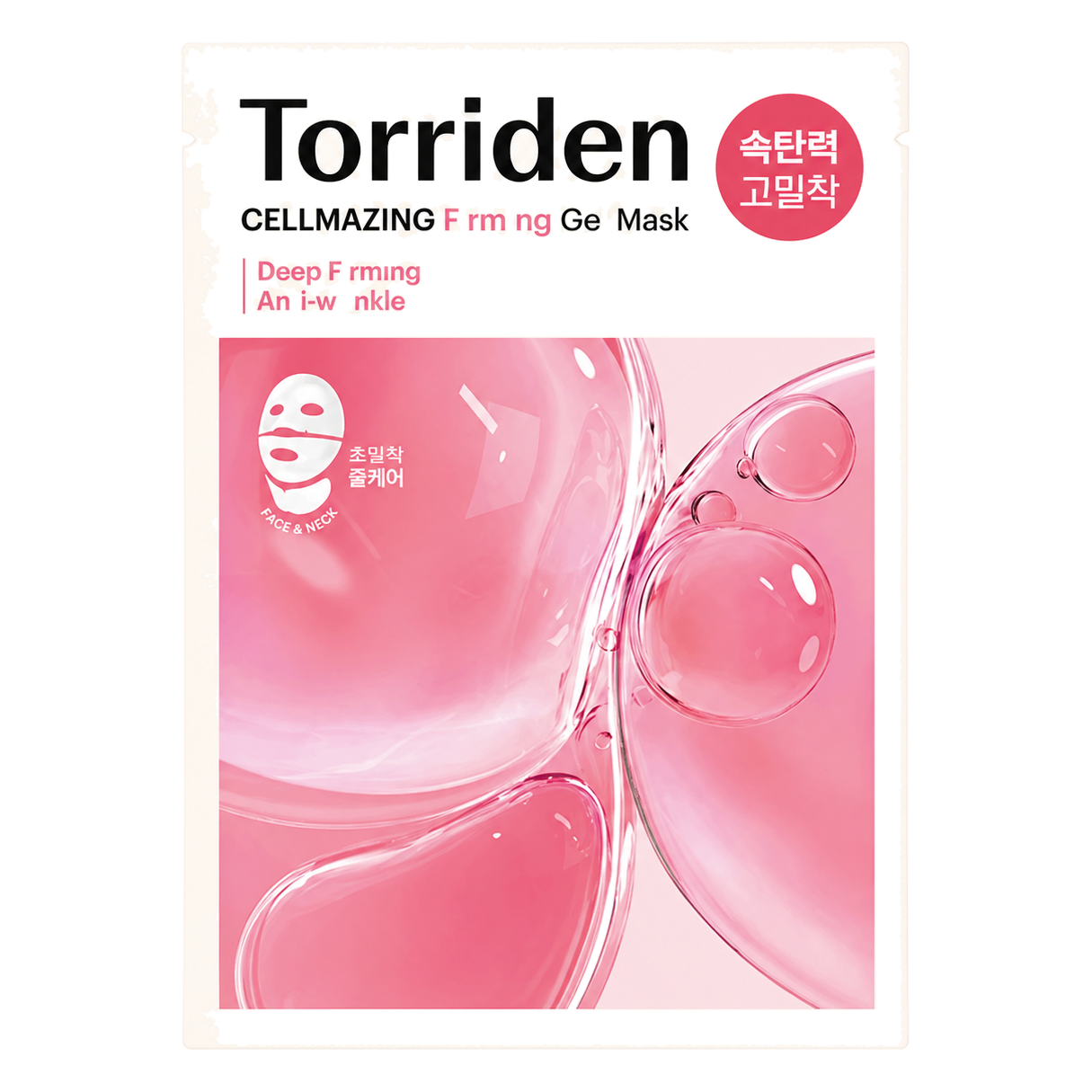 Torriden – Cellmazing Low Molecular Collagen Elasticity Gel Mask, 1 sheet