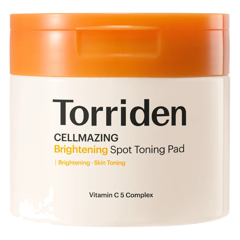 Torriden – Cellmazing Vita-C Brightening Blemish Toning Pad, 175ml (70 pads)