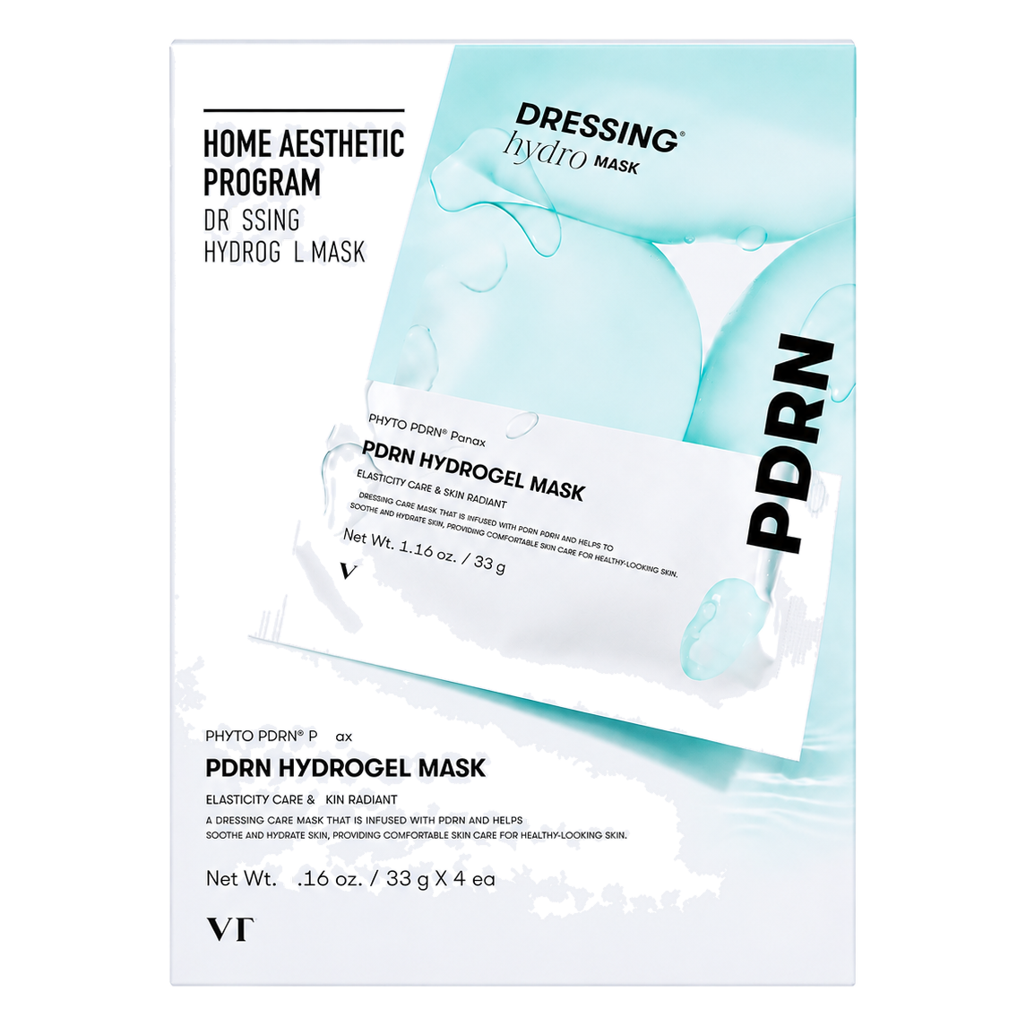 VT Cosmetic – PDRN Hydrogel Mask, 4 sheets