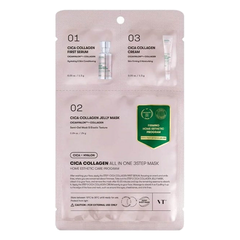 VT Cosmetics – Cica Collagen All in One 3-Step Nourishing