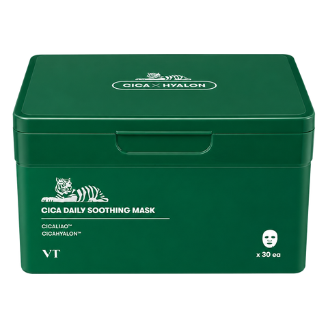 VT Cosmetics – Cica Daily Soothing Mask, 30pcs