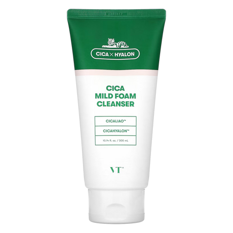 VT Cosmetics – Cica Mild Foam Cleanser -300ml
