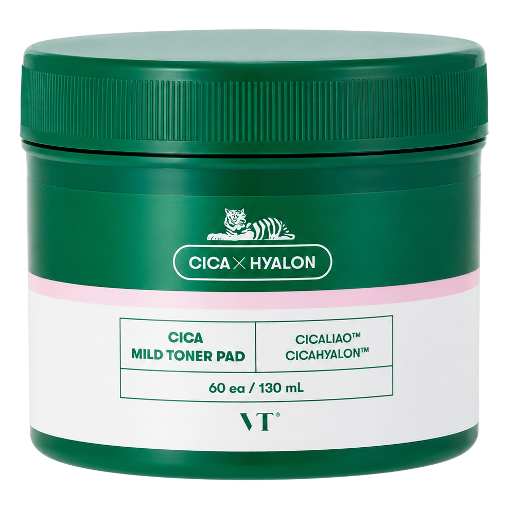VT Cosmetics – Cica Toner Pad, 130ml