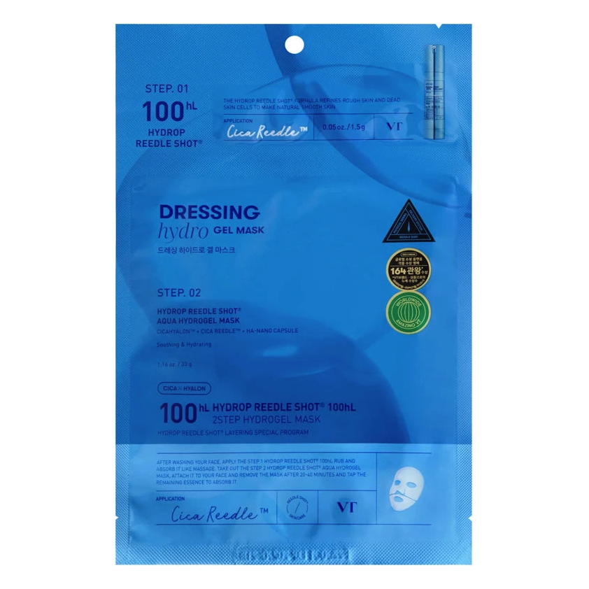 VT Cosmetics – Hydrop Reedle Shot 100 2-Step Hydrogel Mask