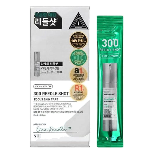 VT Cosmetics – Reedle Shot 300, Stick Pouch, (2ml*10ea)