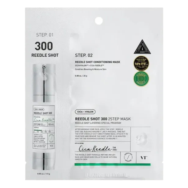 VT Cosmetics – Reedle Shot 300 2-Step Mask, 1pc