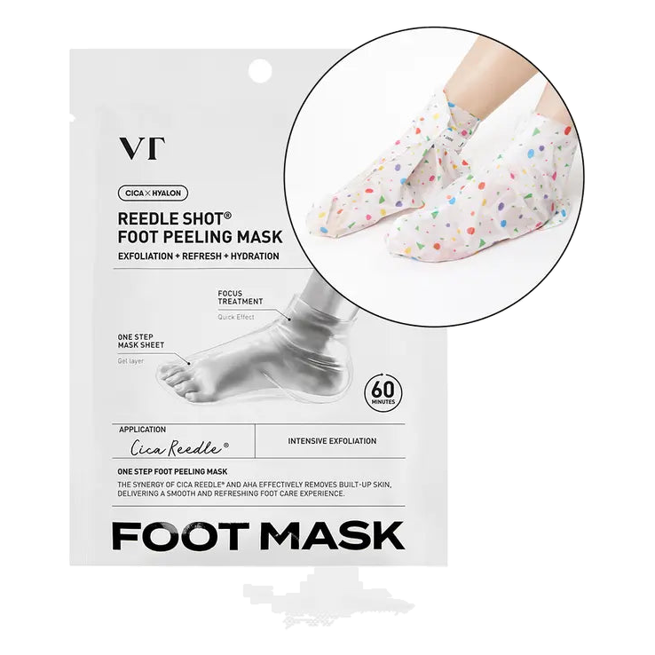VT Cosmetics – Reedle Shot Foot Peeling Mask, 40ml, 1 piece