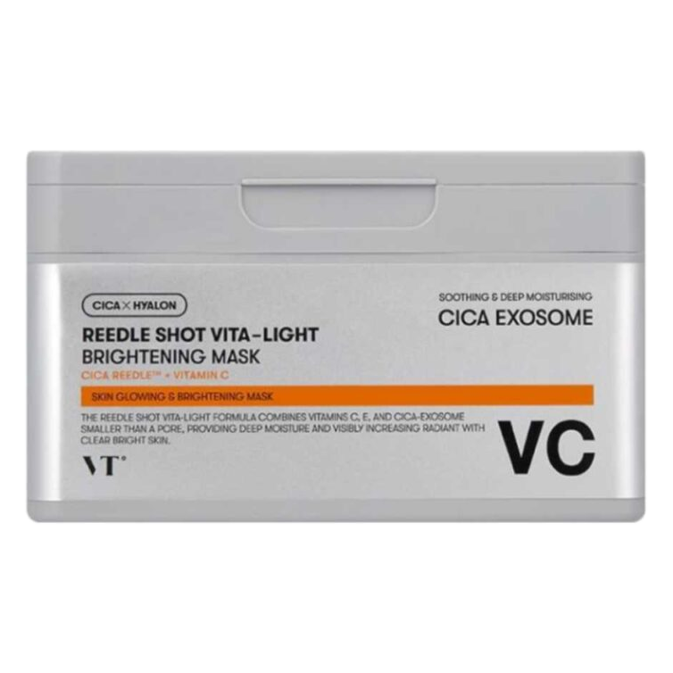 VT Cosmetics – Reedle Shot Vita-Light Brightening Mask, 30pcs