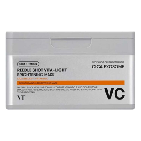 VT Cosmetics – Reedle Shot Vita-Light Brightening Mask, 30pcs