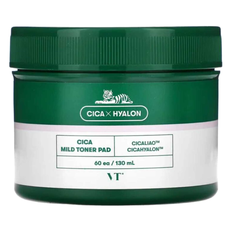 VT Cosmetics – VT Cica Mild Toner Pad, 60 pads