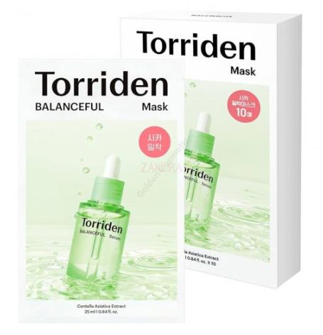 Torriden – Balanceful Cica Mask, 10pcs